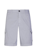 ELASTIC CARGO BERMUDA SHORTS