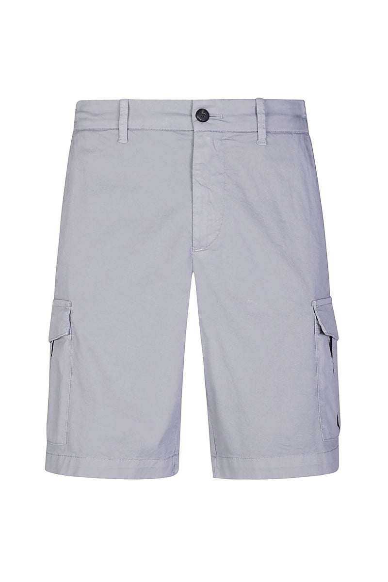 ELASTIC CARGO BERMUDA SHORTS