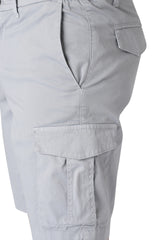 ELASTIC CARGO BERMUDA SHORTS