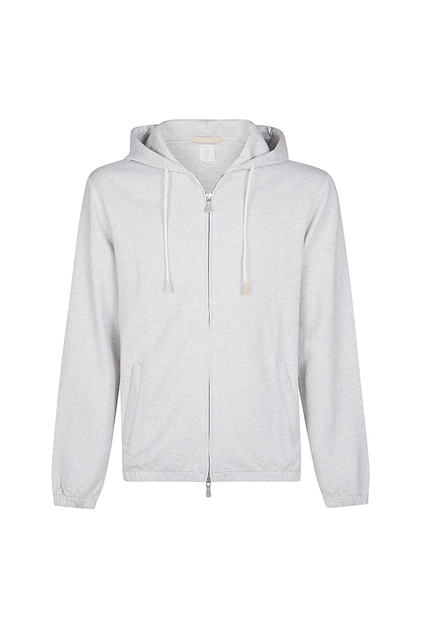 FELPA FULL ZIP GIZA COTTON