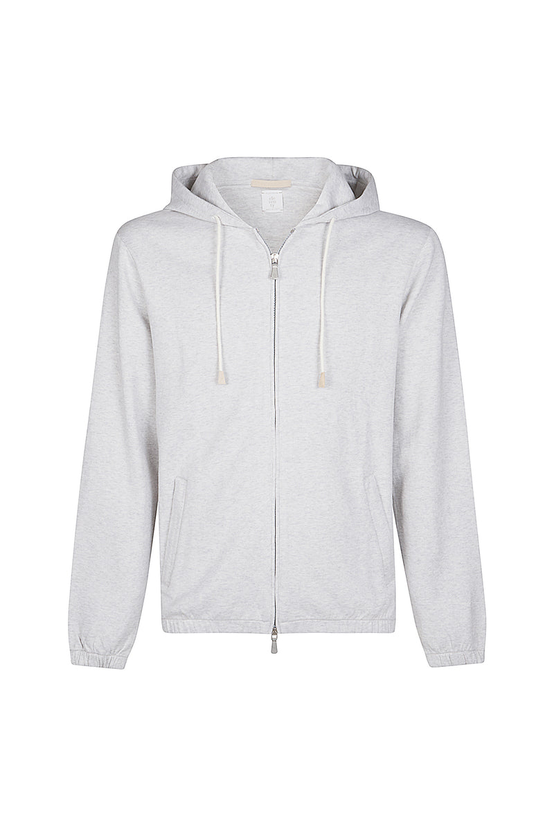 FELPA FULL ZIP GIZA COTTON