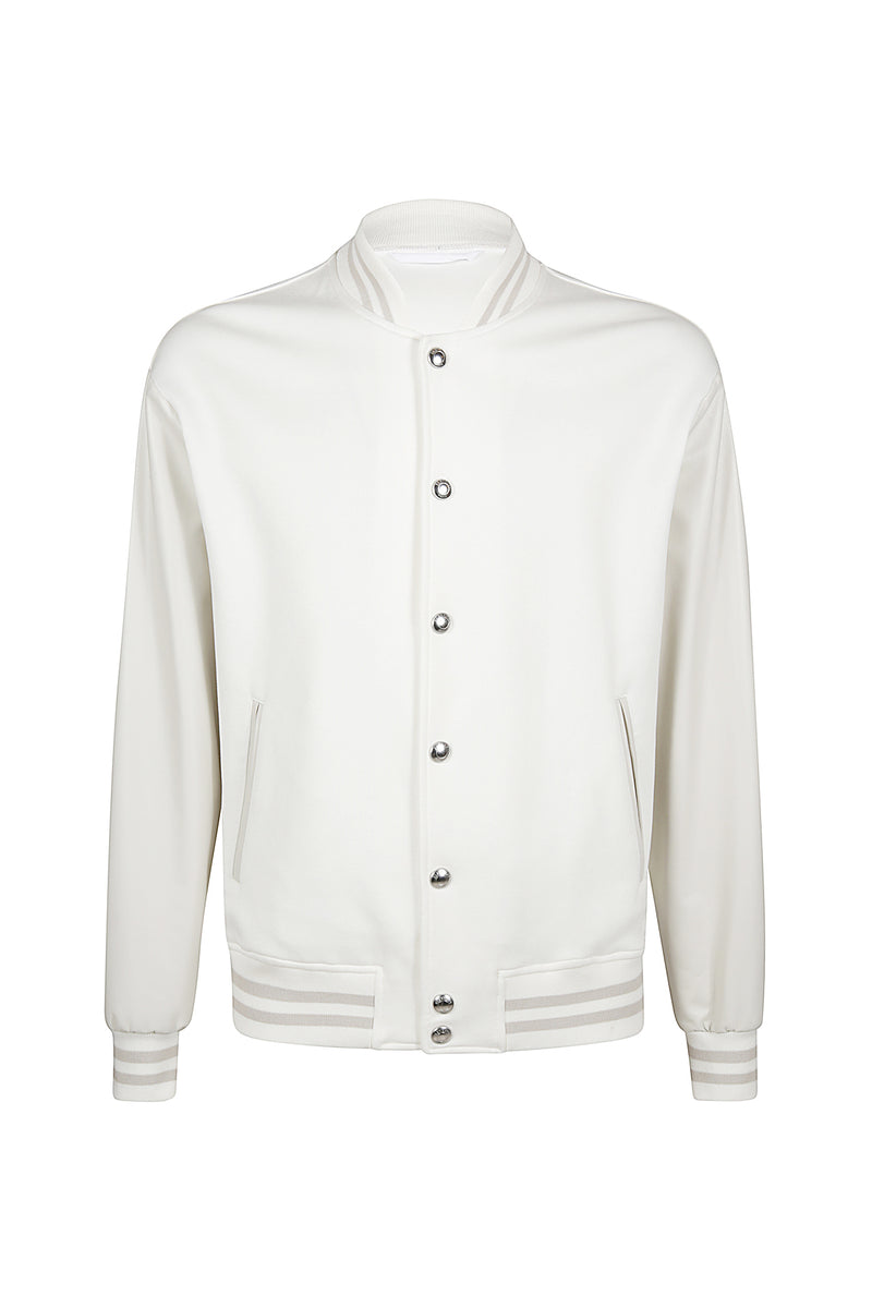 BOMBER BIMATERICO COTONE E NAPPA