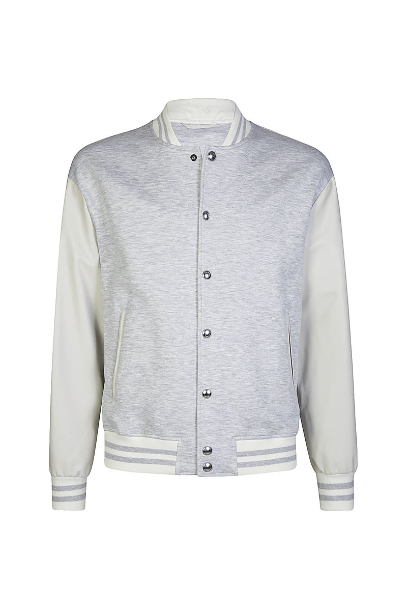 BOMBER BIMATERICO COTONE E NAPPA