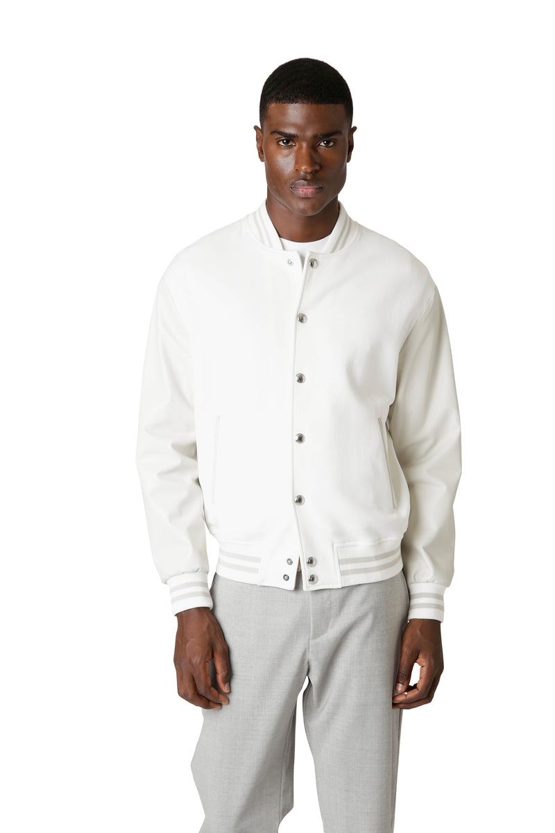 BOMBER BIMATERICO COTONE E NAPPA