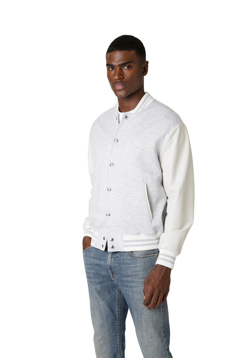 BOMBER BIMATERICO COTONE E NAPPA