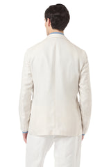 GIACCA MONOPETTO CASHMERE SETA LINO