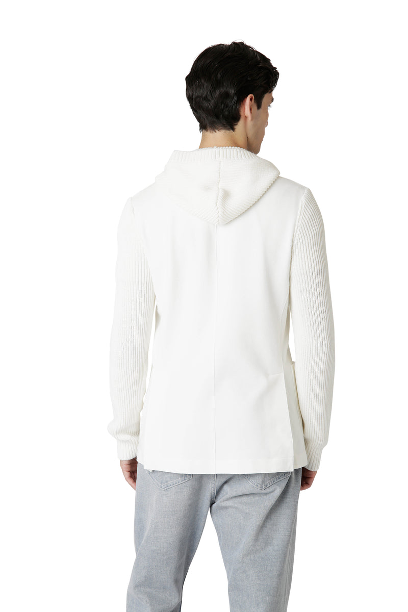 GIACCA CON PETTORINA PIQUET E COTONE COSTA INGLESE