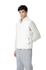 STAND-UP COLLAR VEST