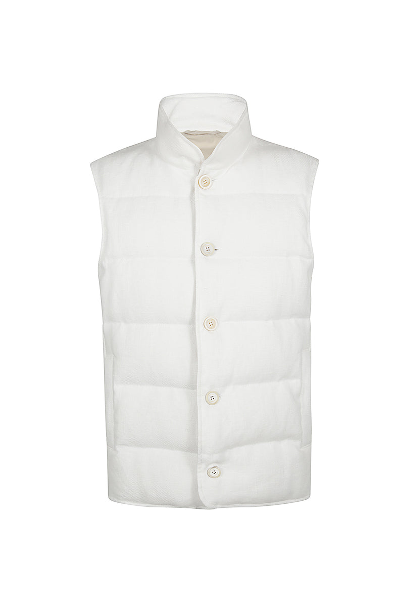 STAND-UP COLLAR VEST