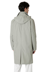 DETACHABLE HOODED TRENCH COAT