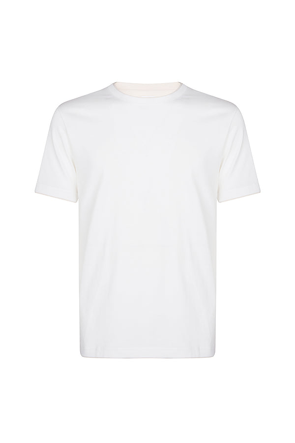 T-SHIRT GIROCOLLO COTONE JERSEY
