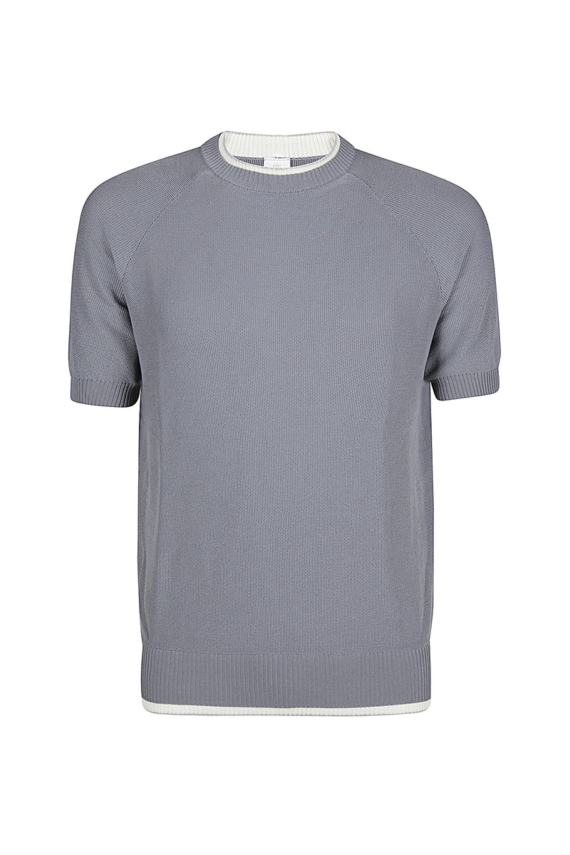 MAGLIA GIROCOLLO COTONE
