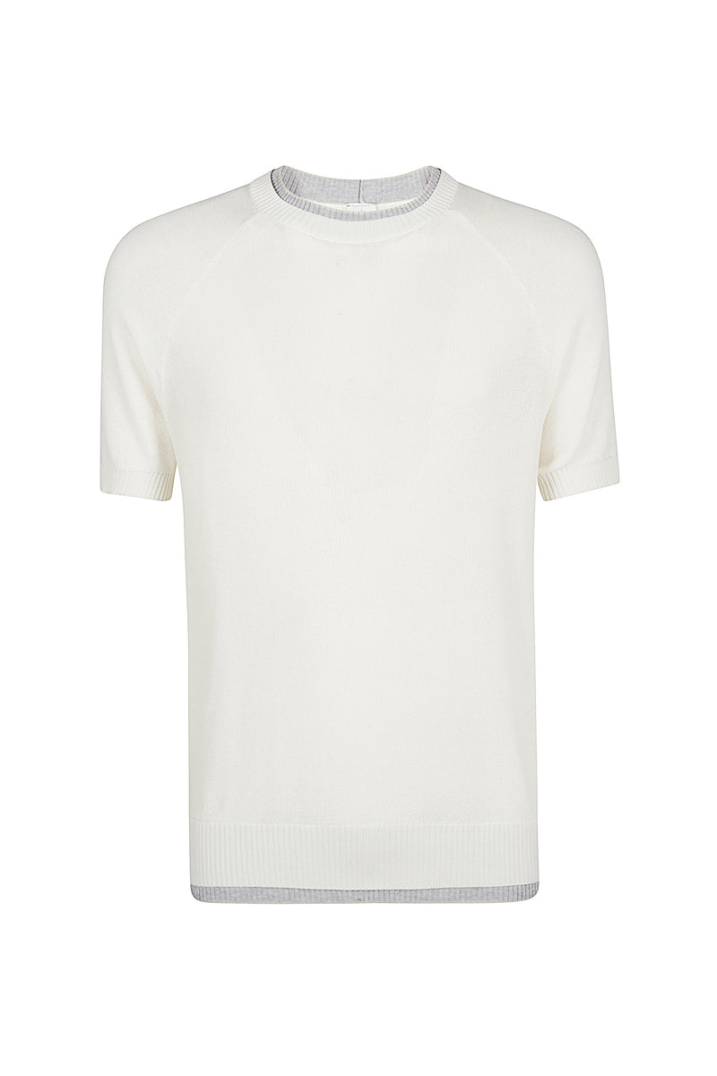 MAGLIA GIROCOLLO COTONE