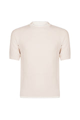 MAGLIA GIROCOLLO COTONE