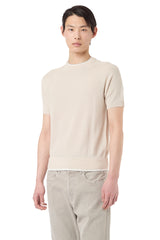 MAGLIA GIROCOLLO COTONE