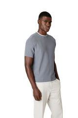 MAGLIA GIROCOLLO COTONE