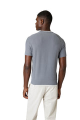 MAGLIA GIROCOLLO COTONE