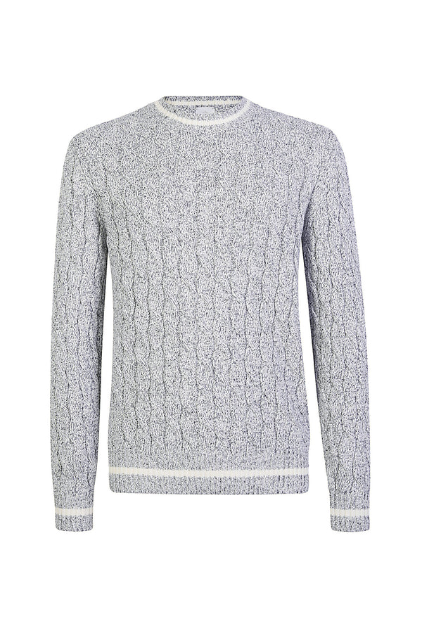 MAGLIA GIROCOLLO COTONE