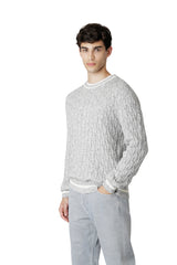 MAGLIA GIROCOLLO COTONE
