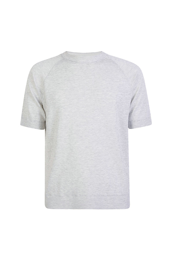 MAGLIA GIROCOLLO LINO