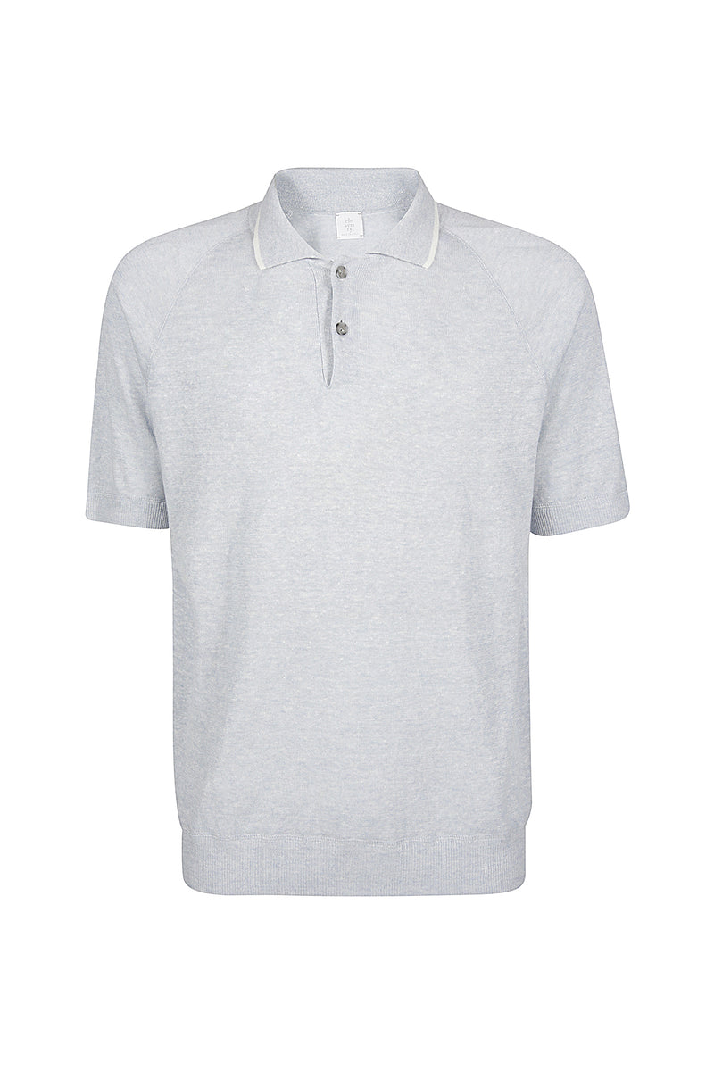 POLO IN MAGLIA LINO