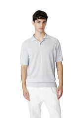 POLO IN MAGLIA LINO