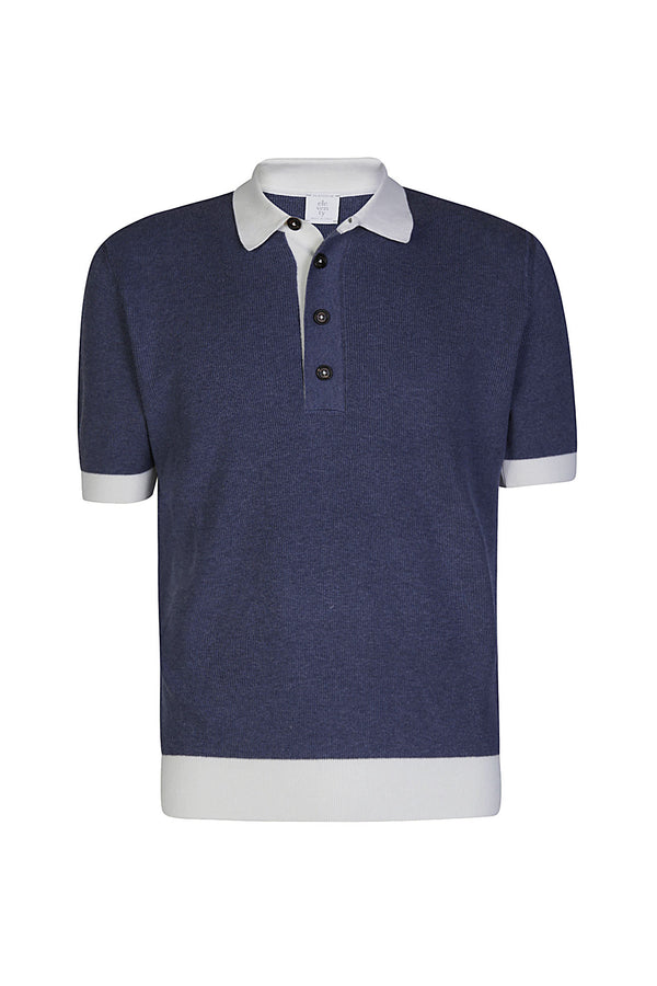 POLO IN MAGLIA COTONE CASHMERE