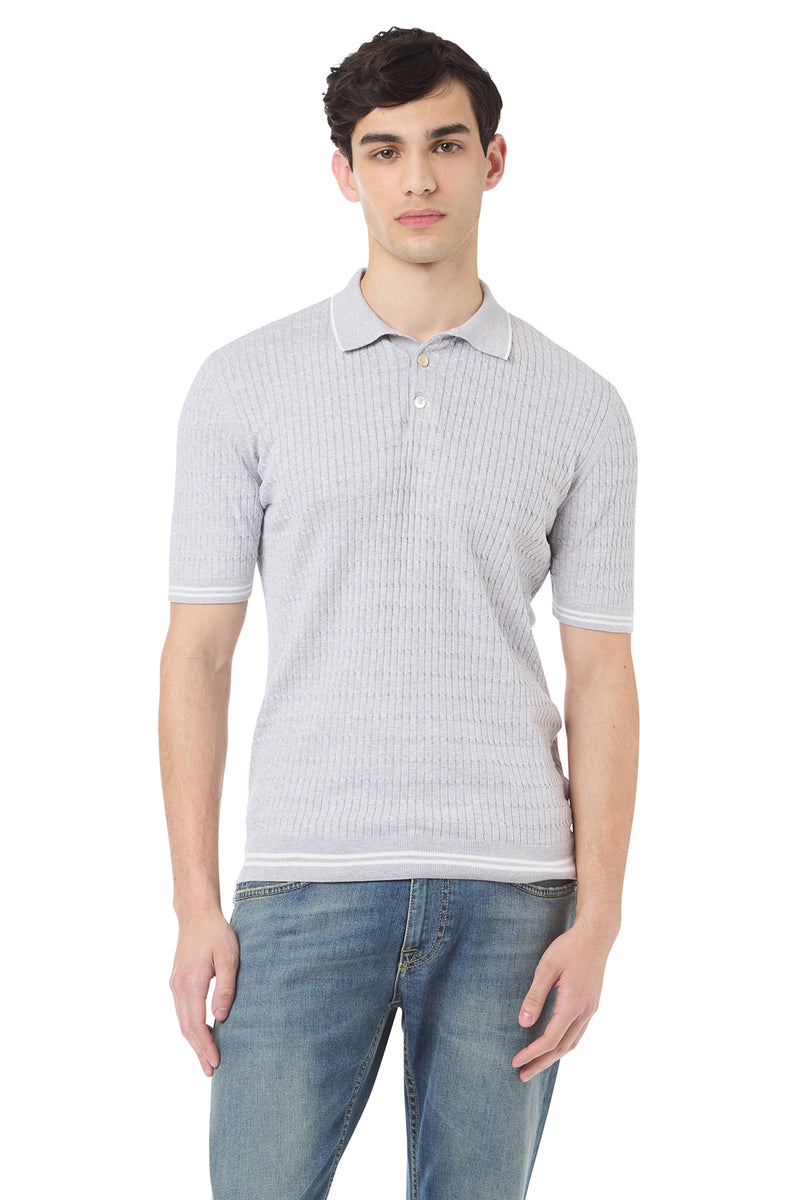 POLO IN MAGLIA COTONE SEA ISLAND