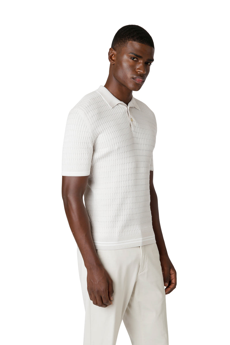 POLO IN MAGLIA COTONE SEA ISLAND