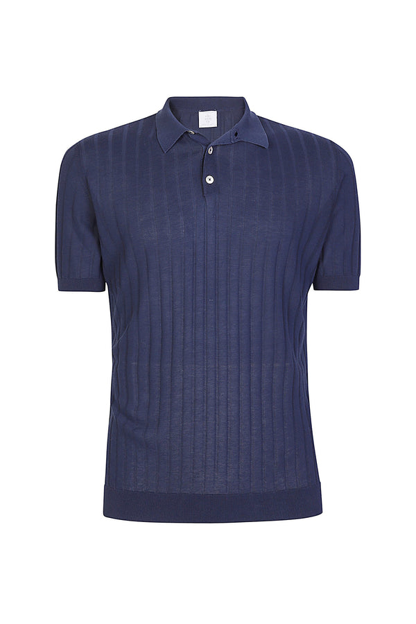 POLO IN MAGLIA COTONE CREPE