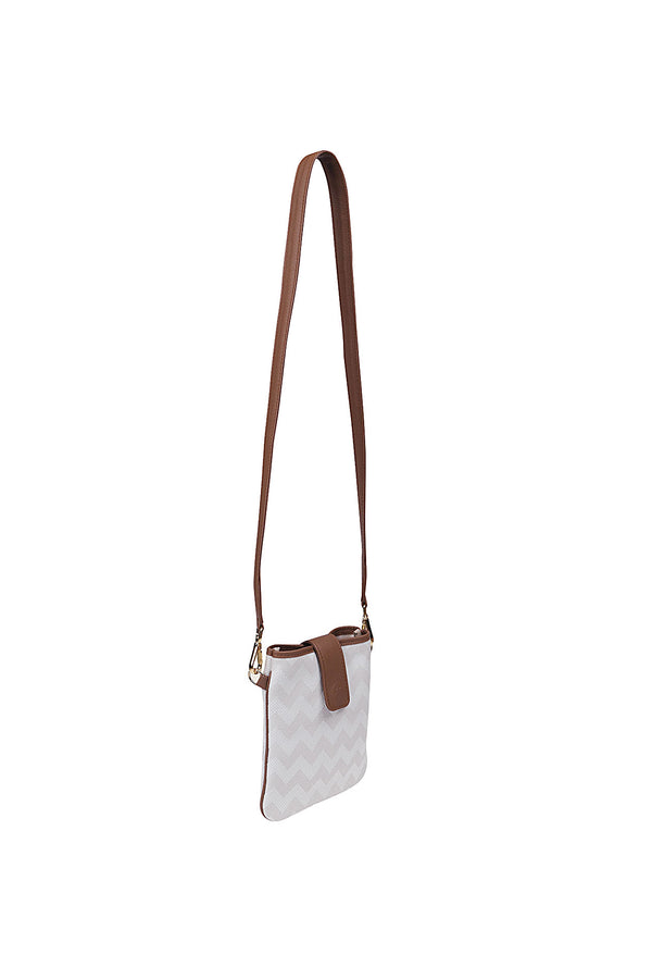 BORSA COTONE E PELLE