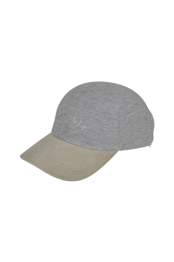 CAPPELLO COTONE PIQUET E SUEDE