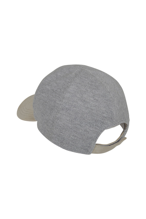 CAPPELLO COTONE PIQUET E SUEDE