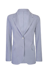 SINGLE-BREASTED RAW CUT JACKET