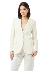 SINGLE-BREASTED RAW CUT JACKET