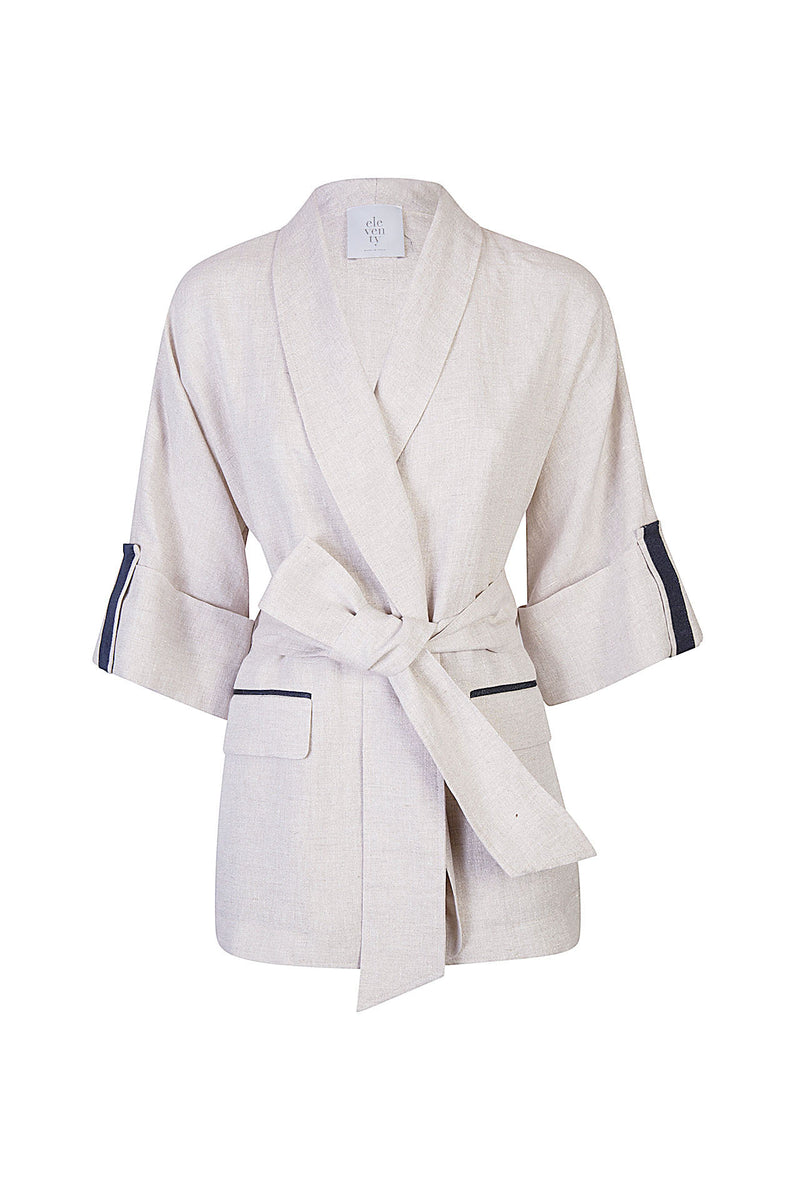 JACKET WITH BELT