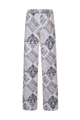 PANTALONE LINO CON STAMPA
