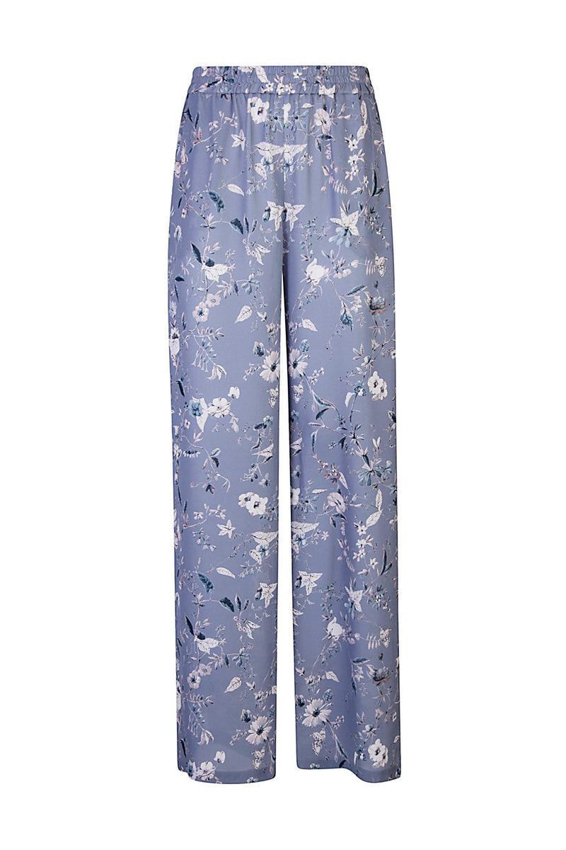PRINTED PALAZZO TROUSERS