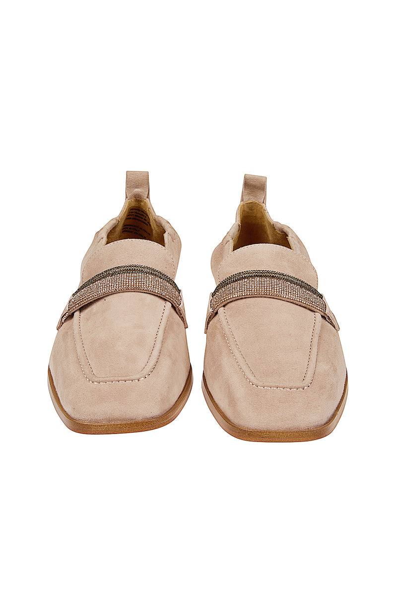 LOAFER WITH RHINESTONES