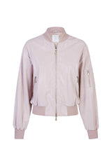 LEATHER BOMBER