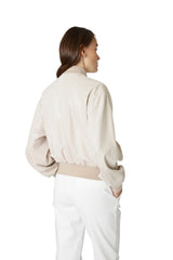 LEATHER BOMBER