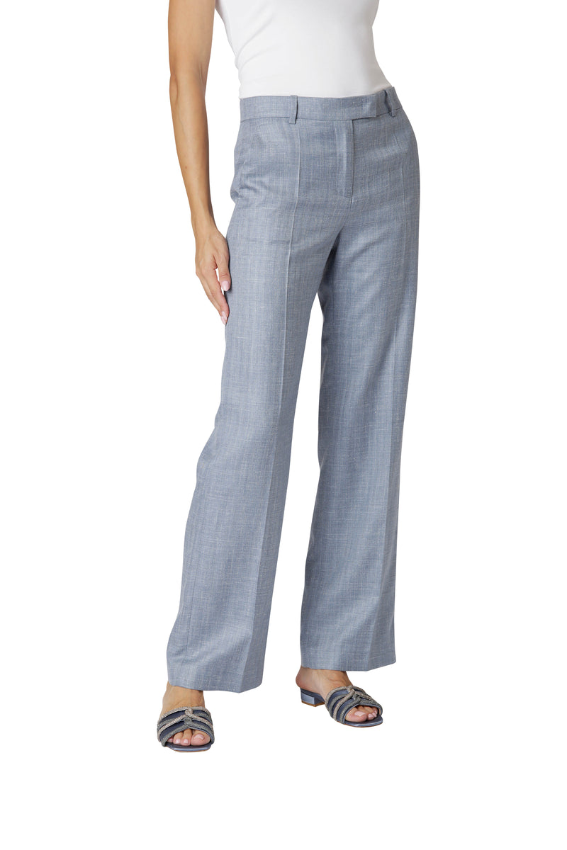 STRAIGHT LEG TROUSERS
