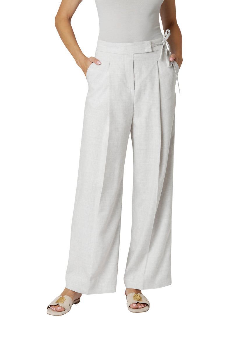 PANTALONE LINO LANA NATURAL STRETCH