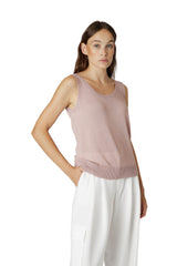 SLEEVELESS SWEATER
