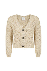 CARDIGAN METALLIZZATO