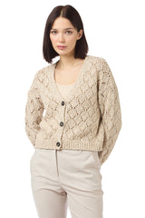 CARDIGAN METALLIZZATO