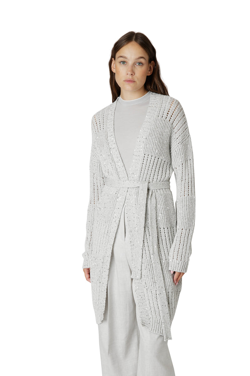 CARDIGAN MAGLIA CINTURA