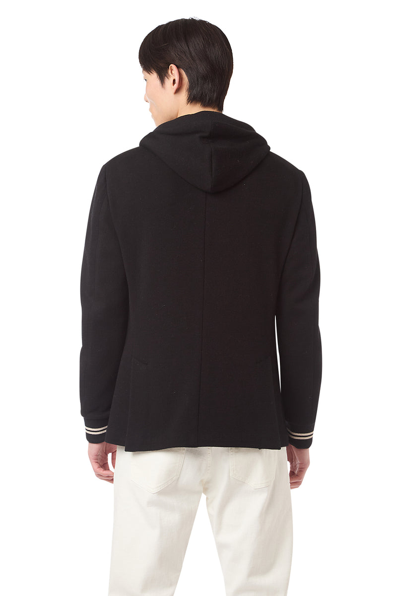 GIACCA CON PETTORINA COTONE CASHMERE