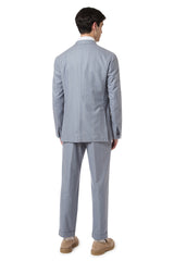 ABITO MONOPETTO LANA SETA CASHMERE