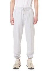 Cotton cotton pants silk